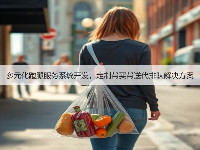 多元化跑腿服务系统开发，定制帮买帮送代排队解决方案(图1)