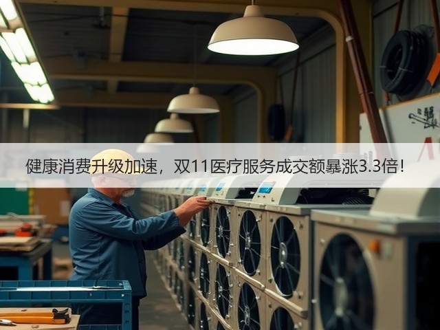 健康消费升级加速,双11医疗服务成交额暴涨3.3倍!(图3) 健康消费升级加速,双11医疗服务成交额暴涨3.3倍!(图3)