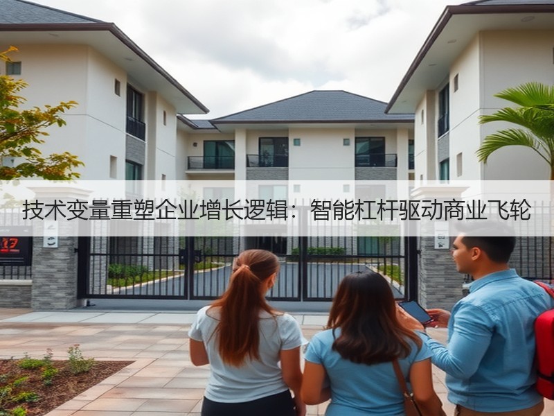 技术变量重塑企业增长逻辑：智能杠杆驱动商业飞轮