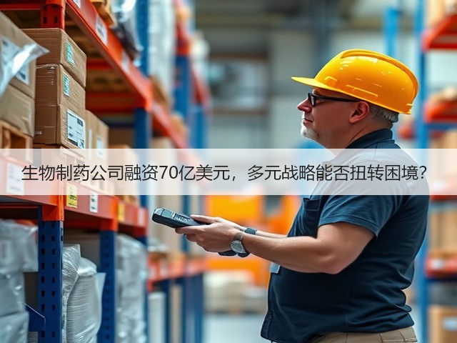 生物制药公司融资70亿美元，多元战略能否扭转困境？(图1)