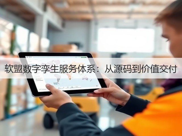 软盟数字孪生服务体系:从源码到价值交付(图2) 软盟数字孪生服务体系:从源码到价值交付(图2)