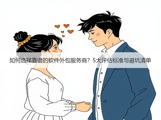 如何选择靠谱的软件外包服务商？5大评估标准与避坑清单(图3)