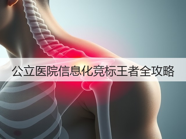 公立医院信息化竞标王者全攻略(图3) 公立医院信息化竞标王者全攻略(图3)