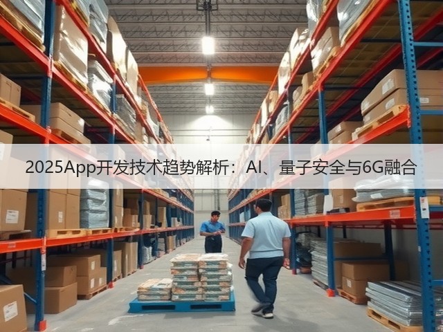 2025App开发技术趋势解析:AI、量子安全与6G融合(图1) 2025App开发技术趋势解析:AI、量子安全与6G融合(图1)